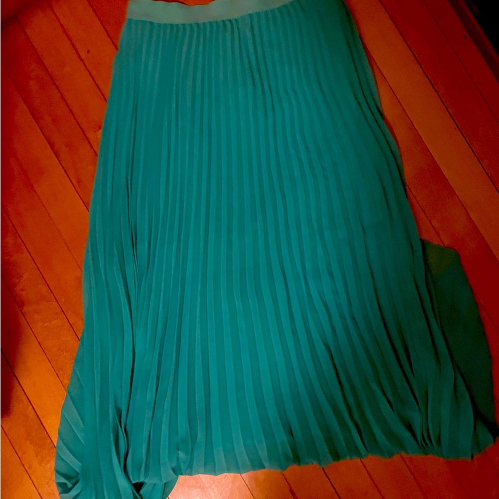Teal maxi skirt Lauren Conrad